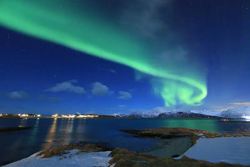 Auroras boreales en Noruega