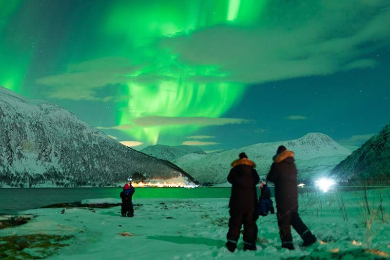 cómo encontrar la aurora boreal