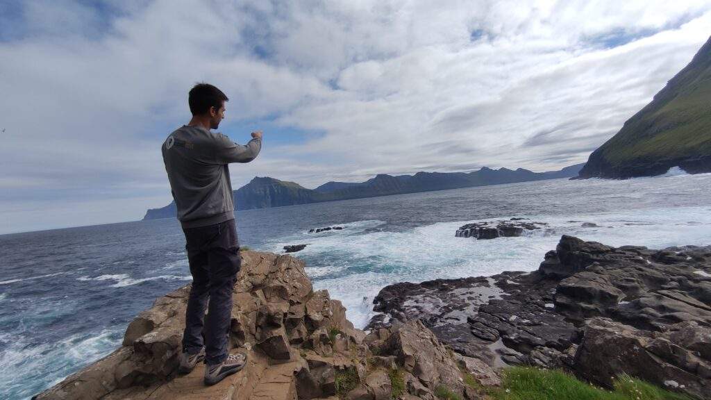La costa de Gjógv