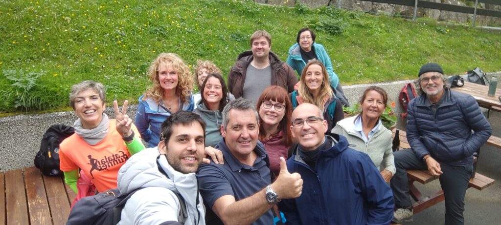 Foto de família a Gjógv
