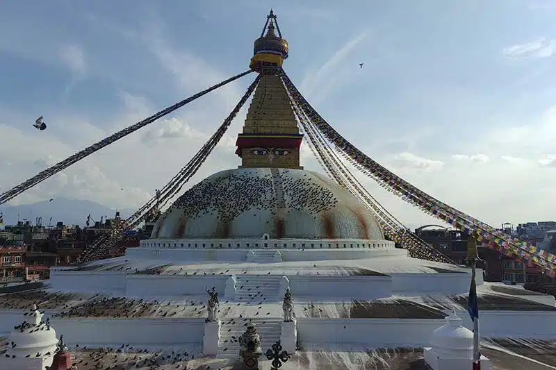 2 semanas en Nepal: stupa