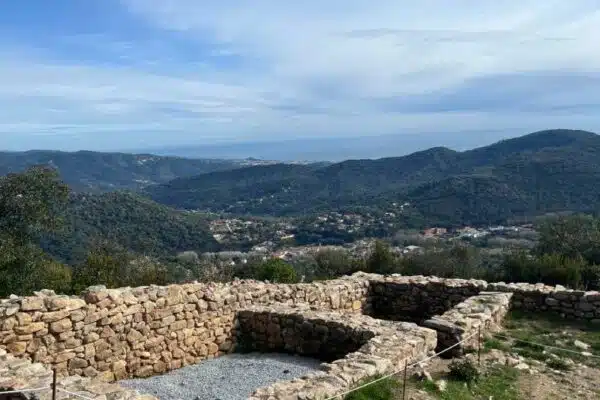 Mirador del asentamiento ibérico, ruta prehistórica