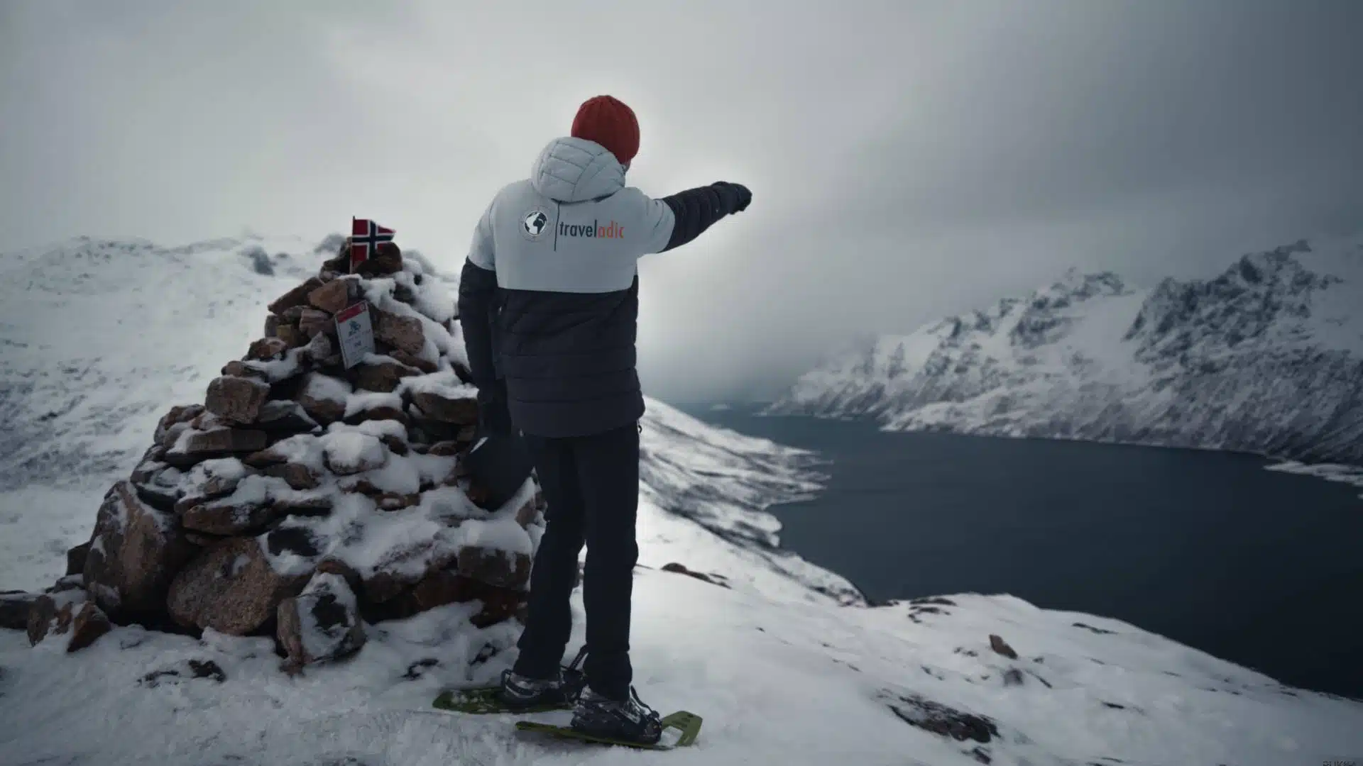 vista des del mirador de Ersfjordbotn
