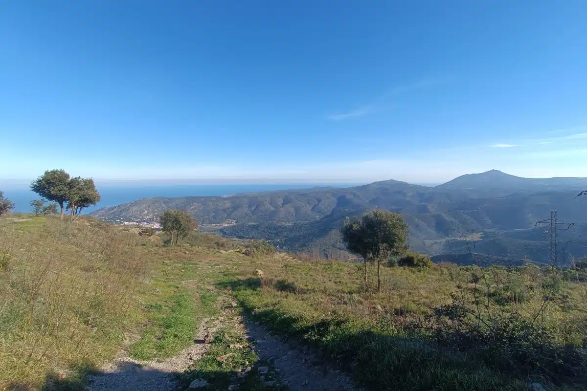 vista panormàmica desde sant pere de rodes